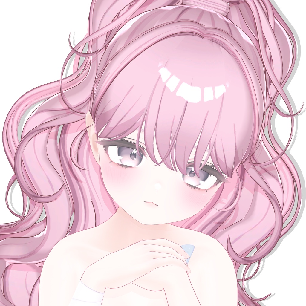 【13アバター対応】 Wavy Ponytail [ UPDATE ] 缩略图 17