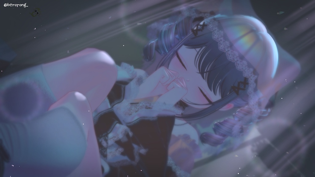 ✨30% OFF✨【12アバター対応】 Gothic Doll Hair