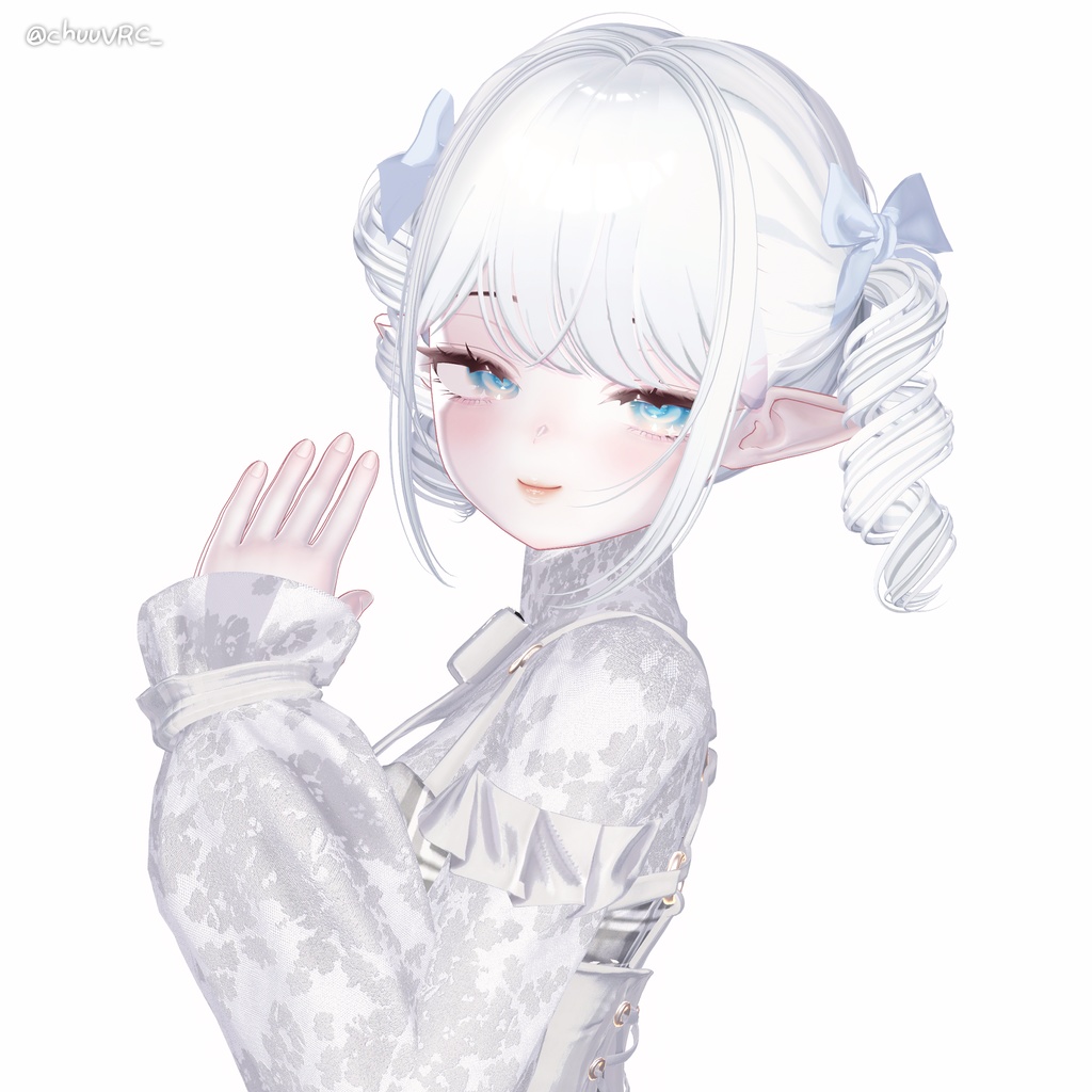 【12アバター対応】 Gothic Doll Hair