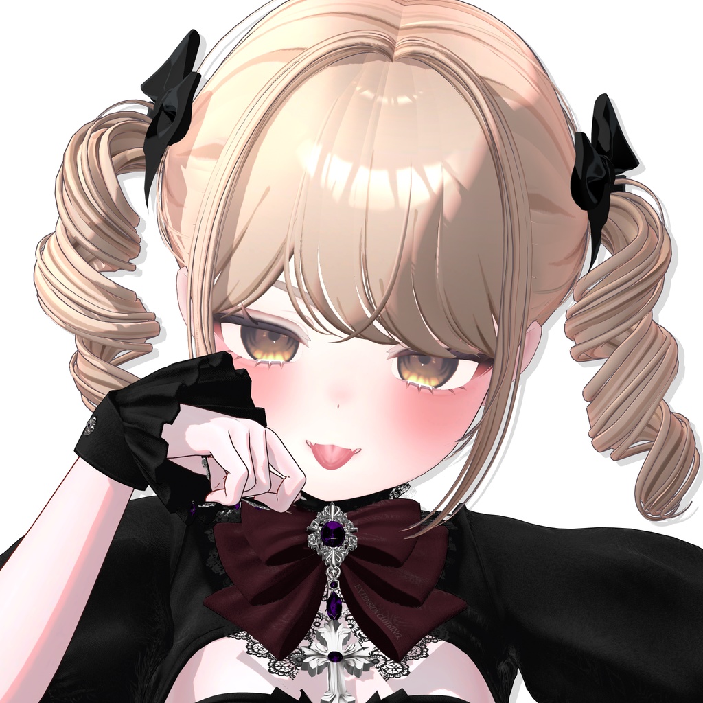 ✨30% OFF✨【12アバター対応】 Gothic Doll Hair