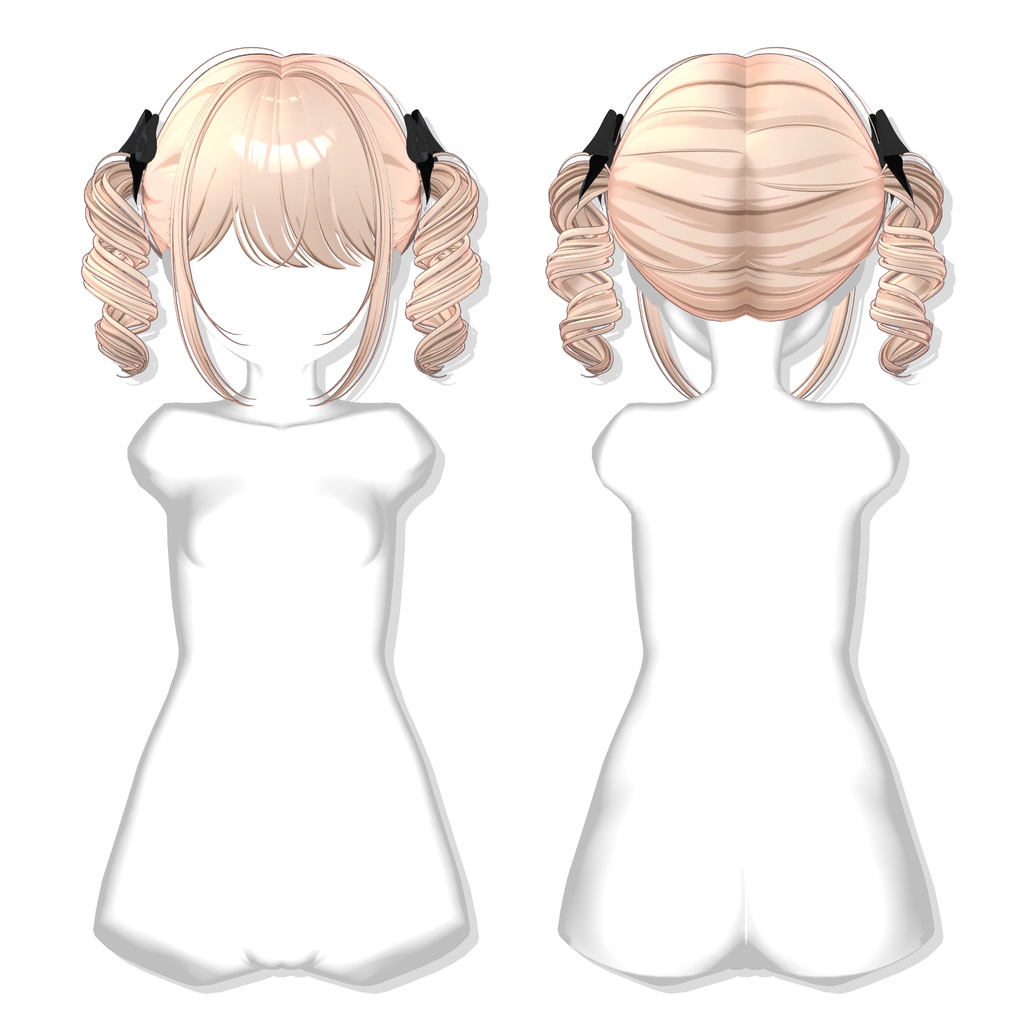 ✨30% OFF✨【12アバター対応】 Gothic Doll Hair