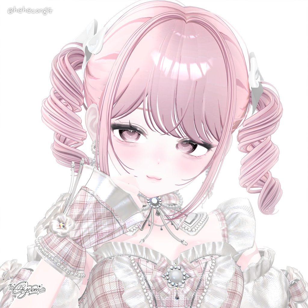 【12アバター対応】 Gothic Doll Hair
