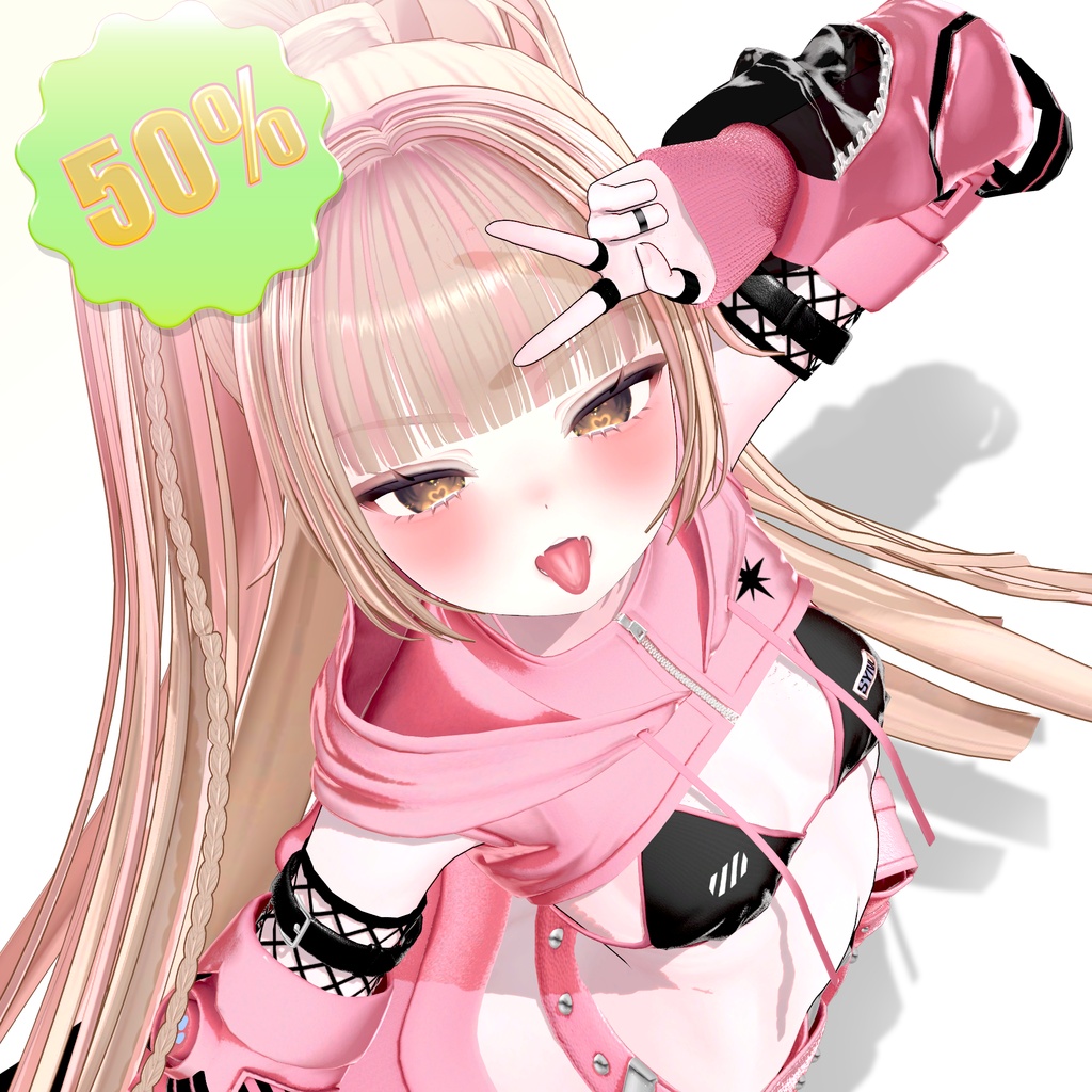 ✨10k Follower SALE✨【13アバター対応】 Neo Casual Pony