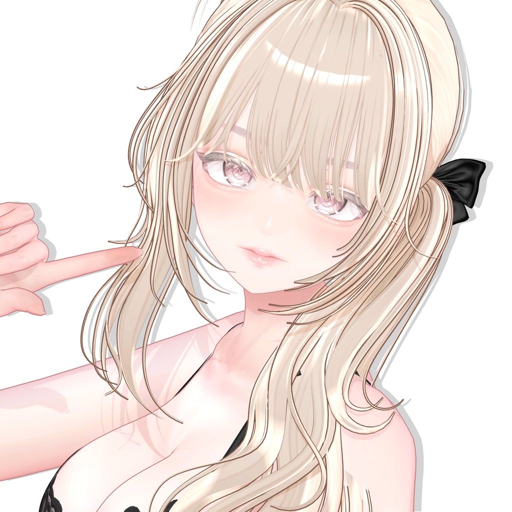 【12アバター対応】 Hazy Bloom Hair