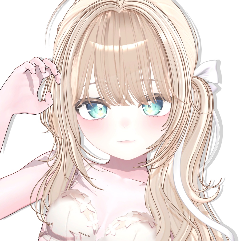 【12アバター対応】 Hazy Bloom Hair