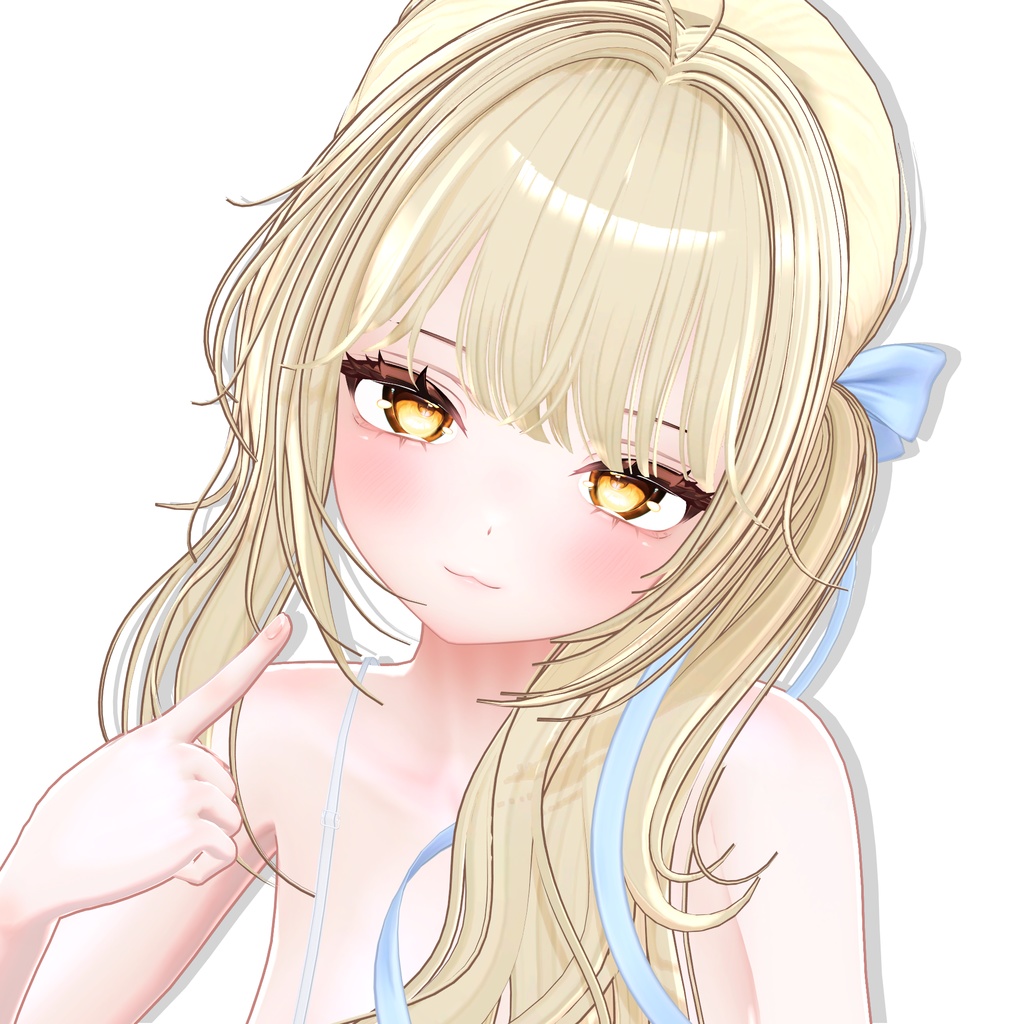 【12アバター対応】 Hazy Bloom Hair