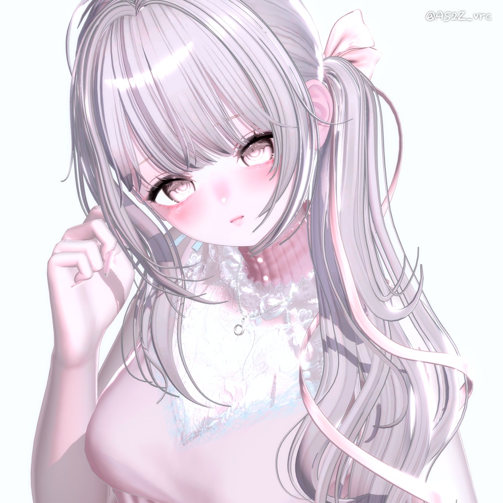 【12アバター対応】 Hazy Bloom Hair