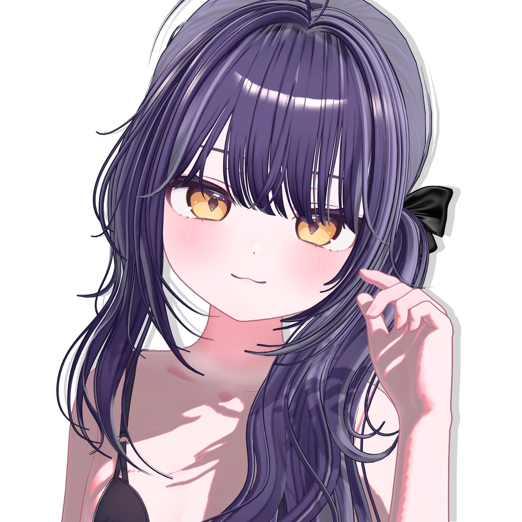 【12アバター対応】 Hazy Bloom Hair