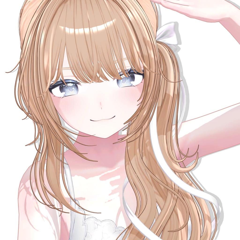【12アバター対応】 Hazy Bloom Hair