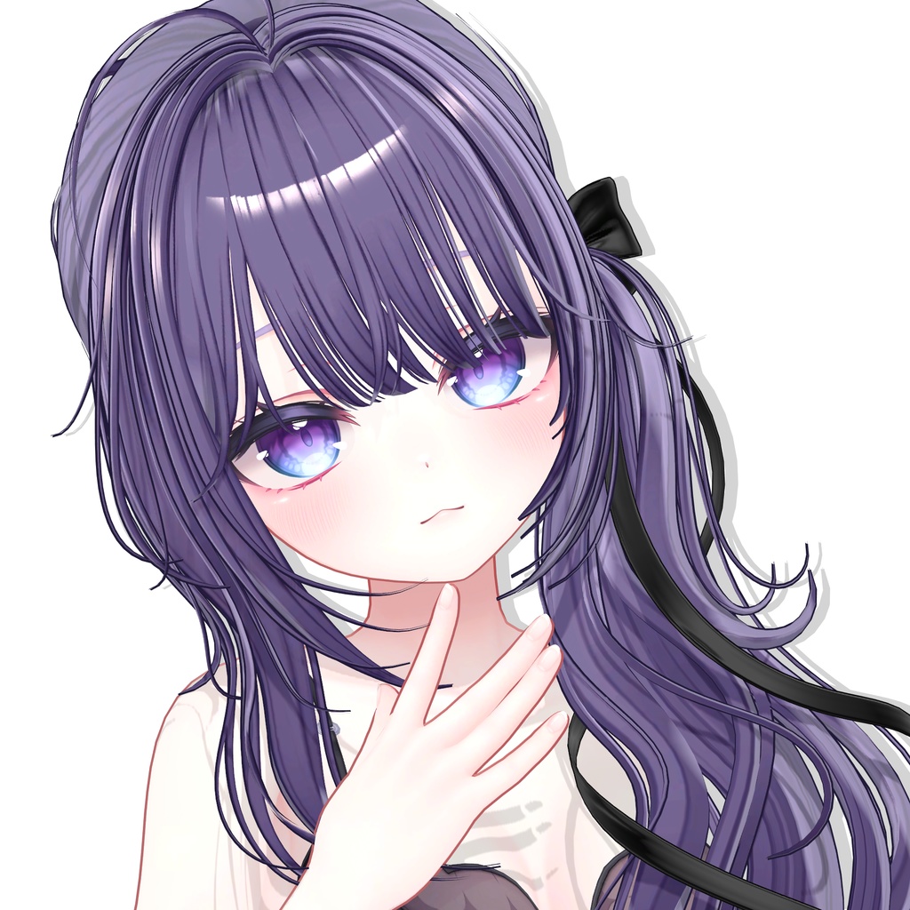 【12アバター対応】 Hazy Bloom Hair