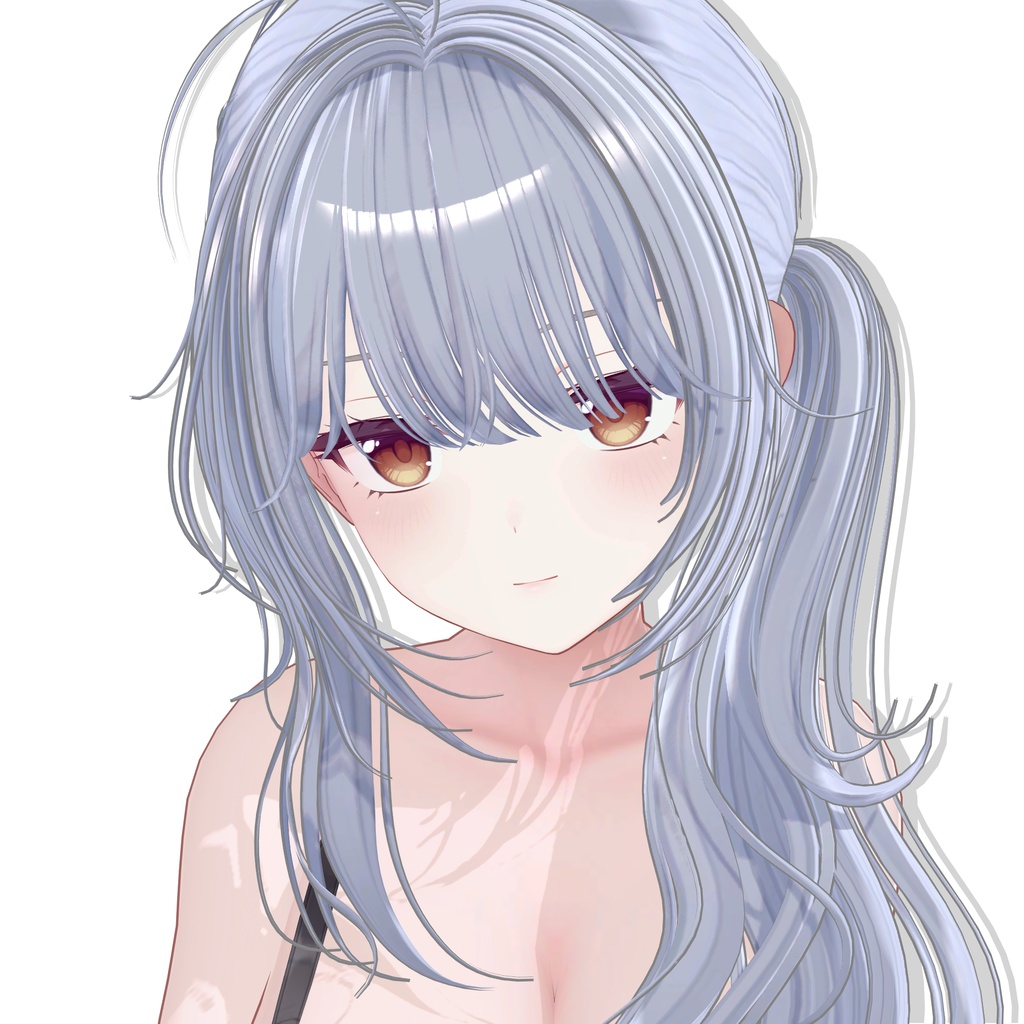 【12アバター対応】 Hazy Bloom Hair