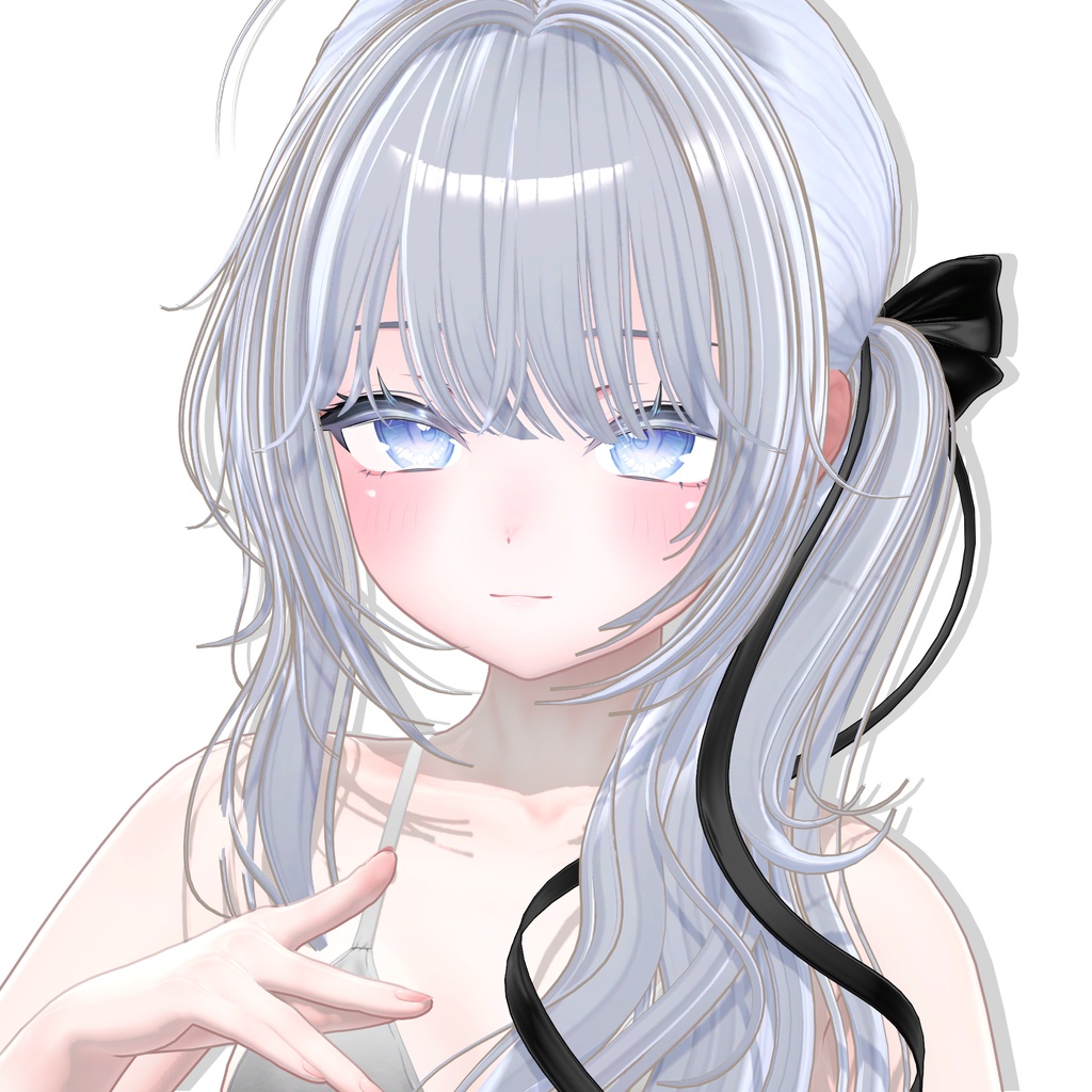 【12アバター対応】 Hazy Bloom Hair
