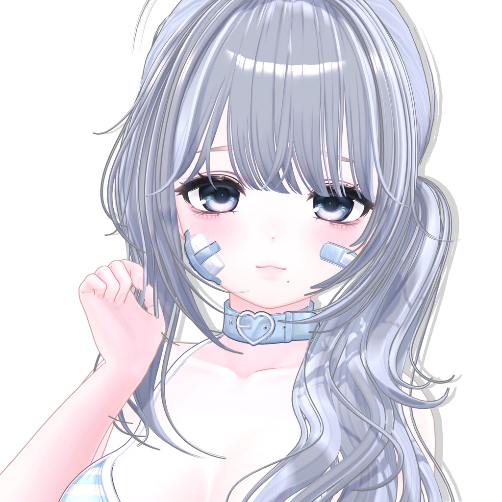 【12アバター対応】 Hazy Bloom Hair