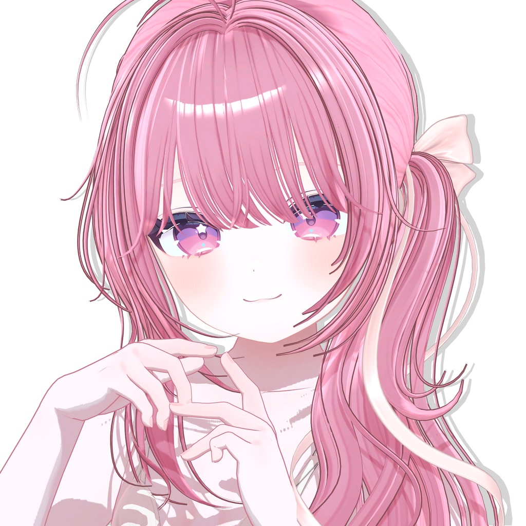 【12アバター対応】 Hazy Bloom Hair