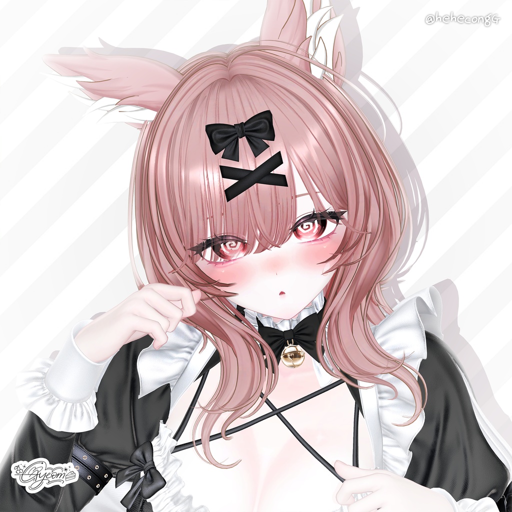 【13アバター対応】 Wolffy Fuzzy Hair🐺