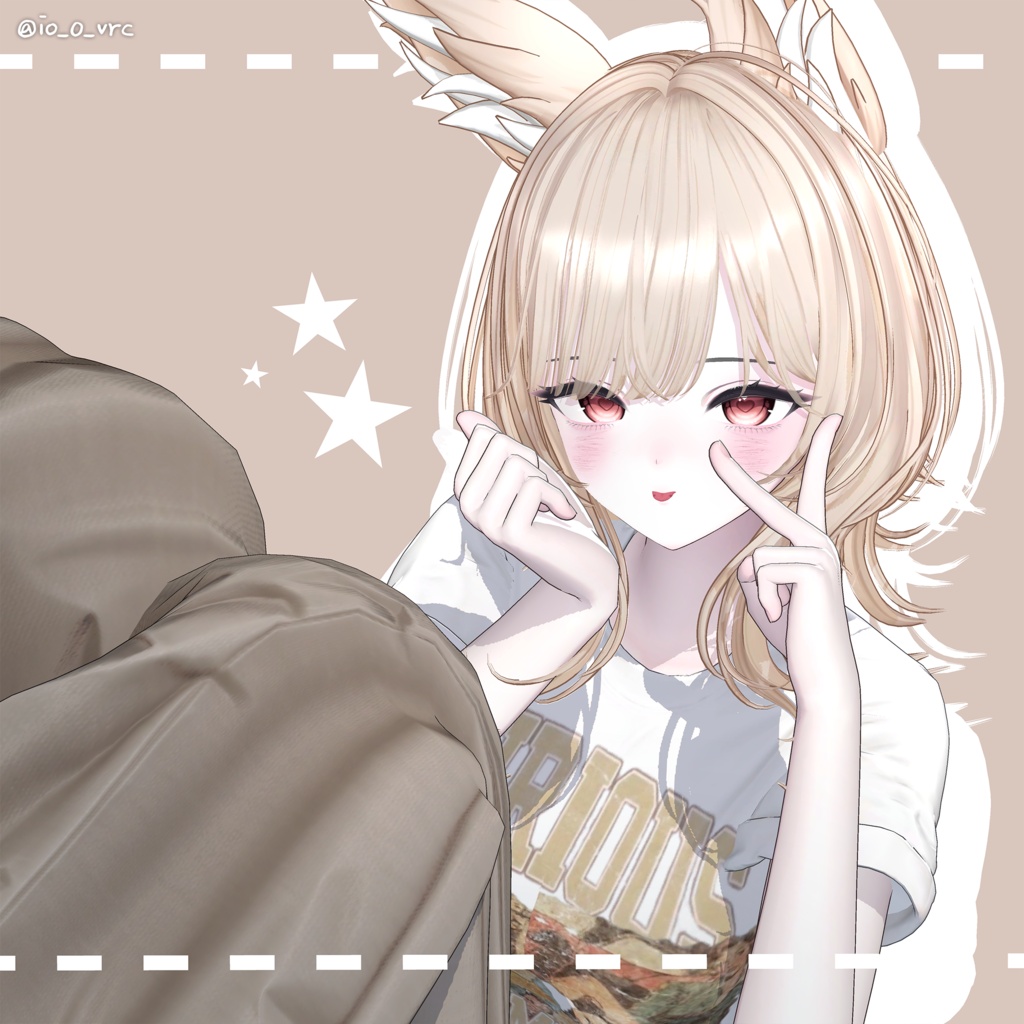✨️30% SALE✨️【13アバター対応】 Wolffy Fuzzy Hair🐺