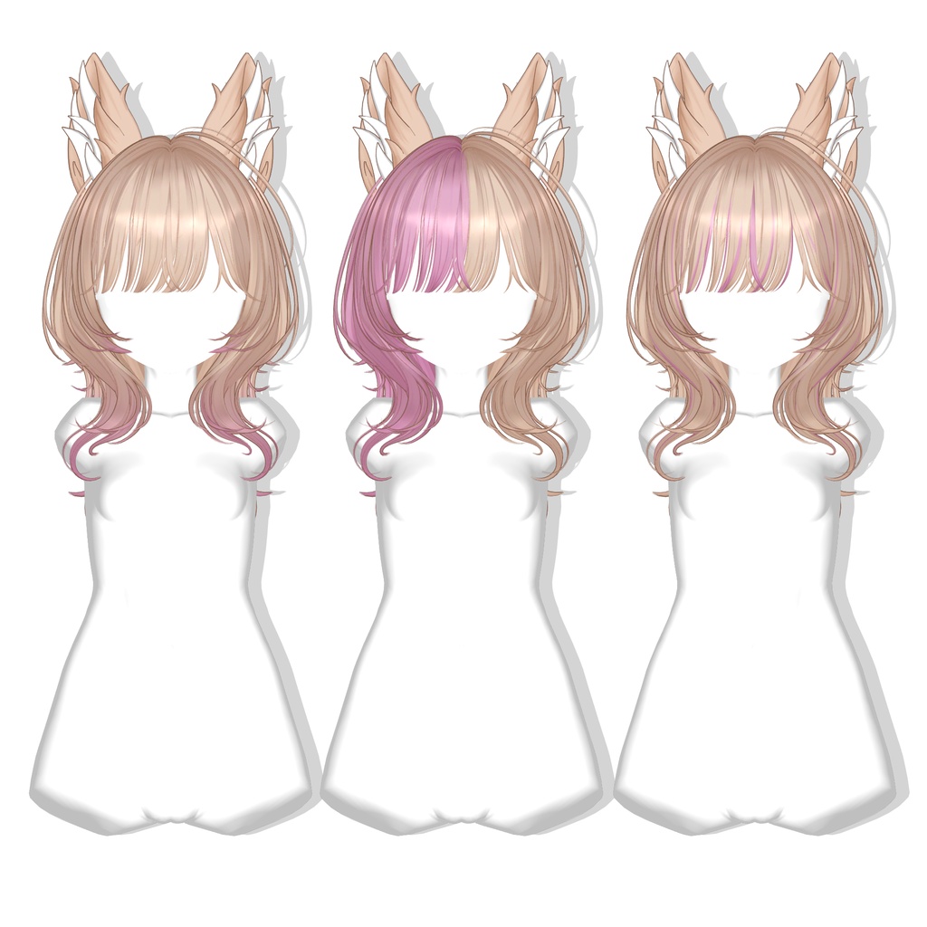 ✨️30% SALE✨️【13アバター対応】 Wolffy Fuzzy Hair🐺