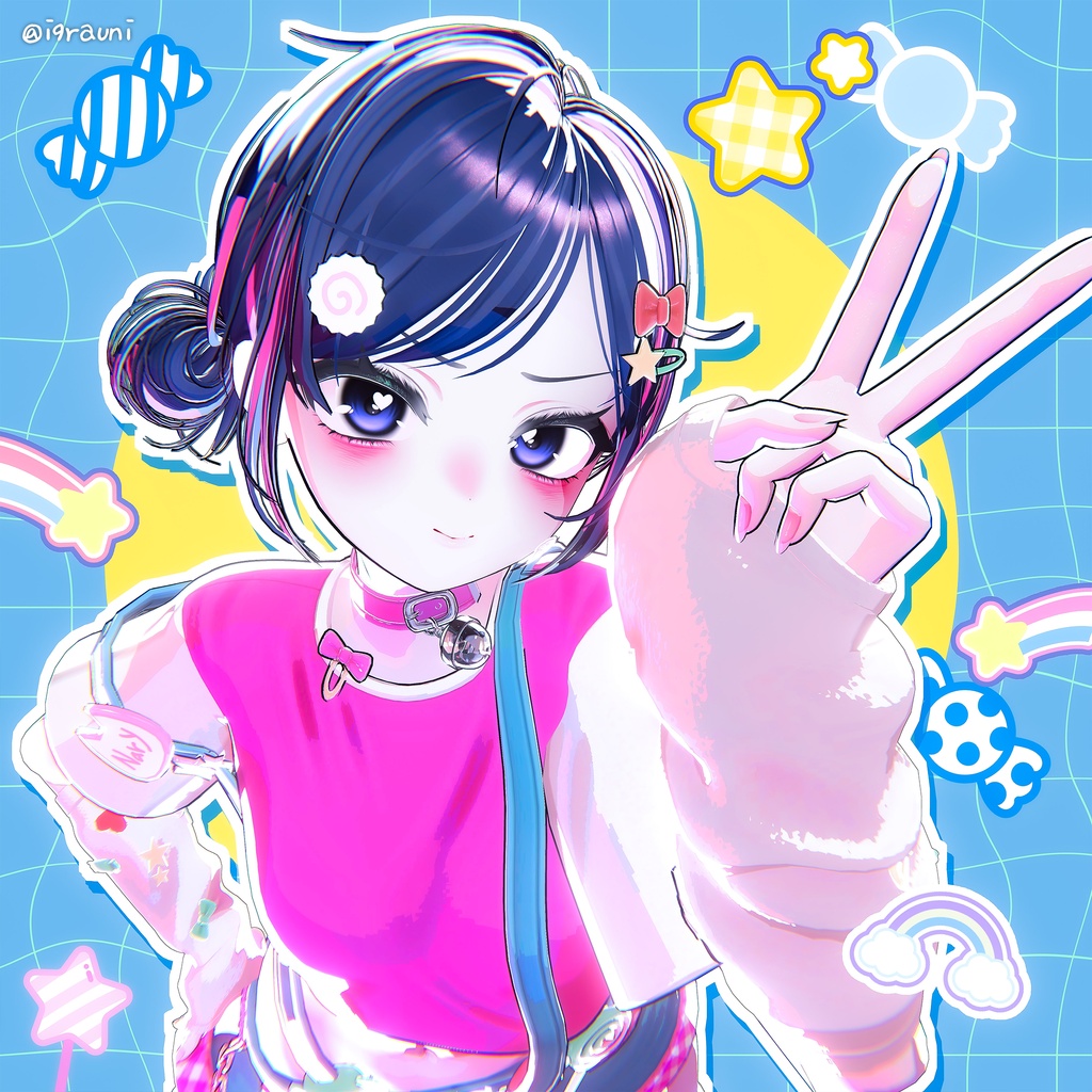【12アバター対応】 Tekitou Buns