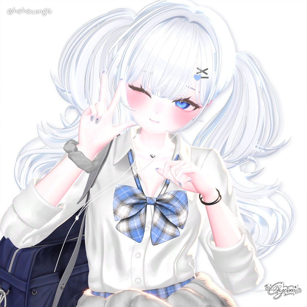 ✨30% SALE✨【12アバター対応】 Mellow Twintail