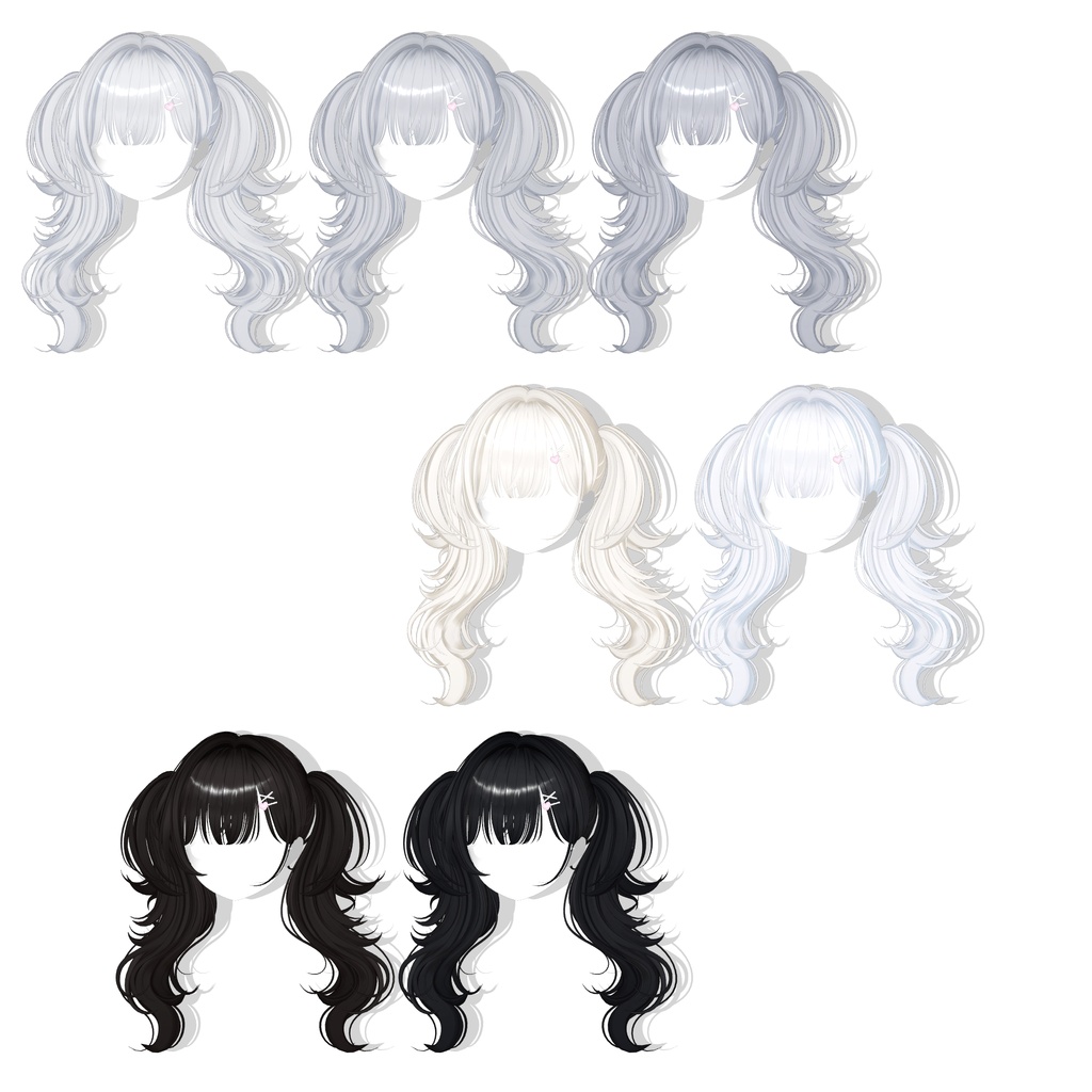 ✨30% SALE✨【12アバター対応】 Mellow Twintail