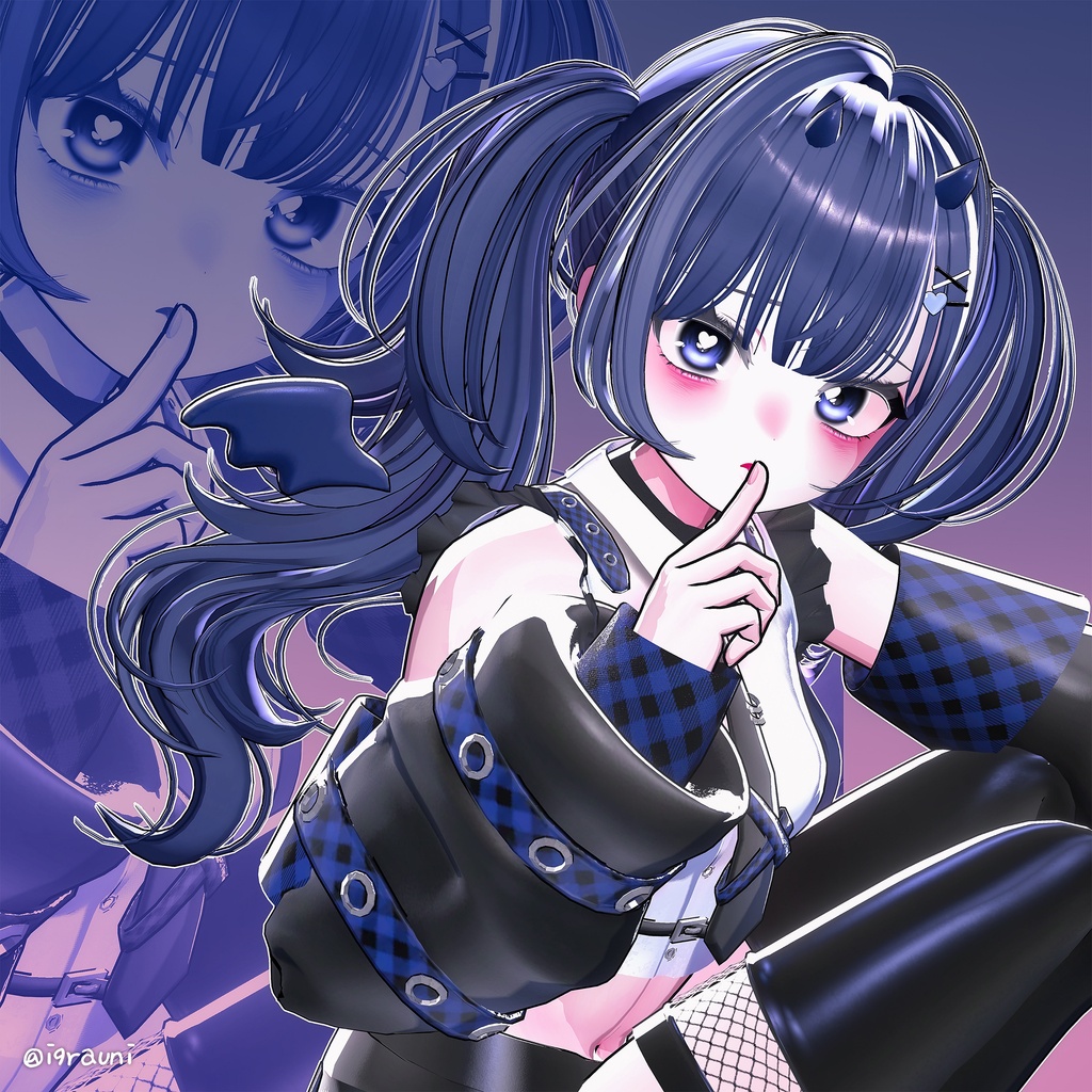 ✨30% SALE✨【12アバター対応】 Mellow Twintail
