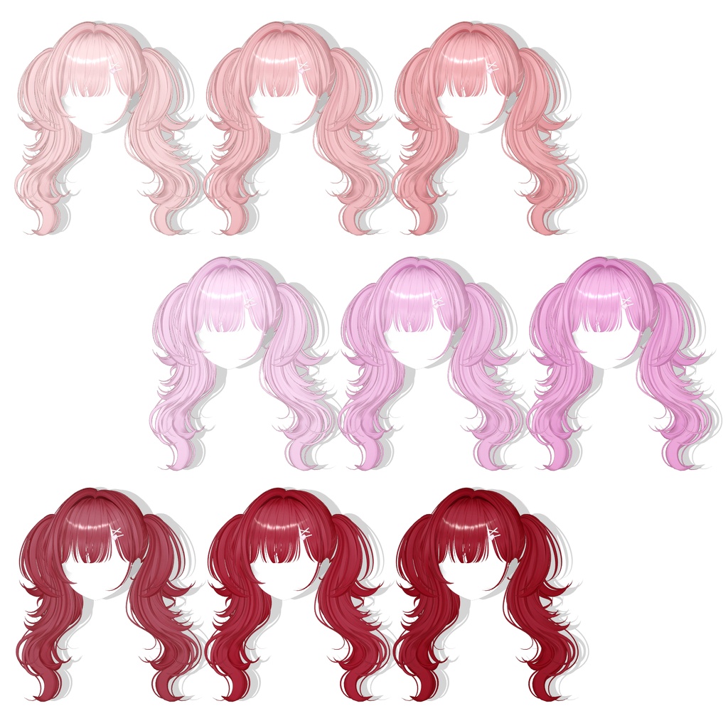 ✨30% SALE✨【12アバター対応】 Mellow Twintail