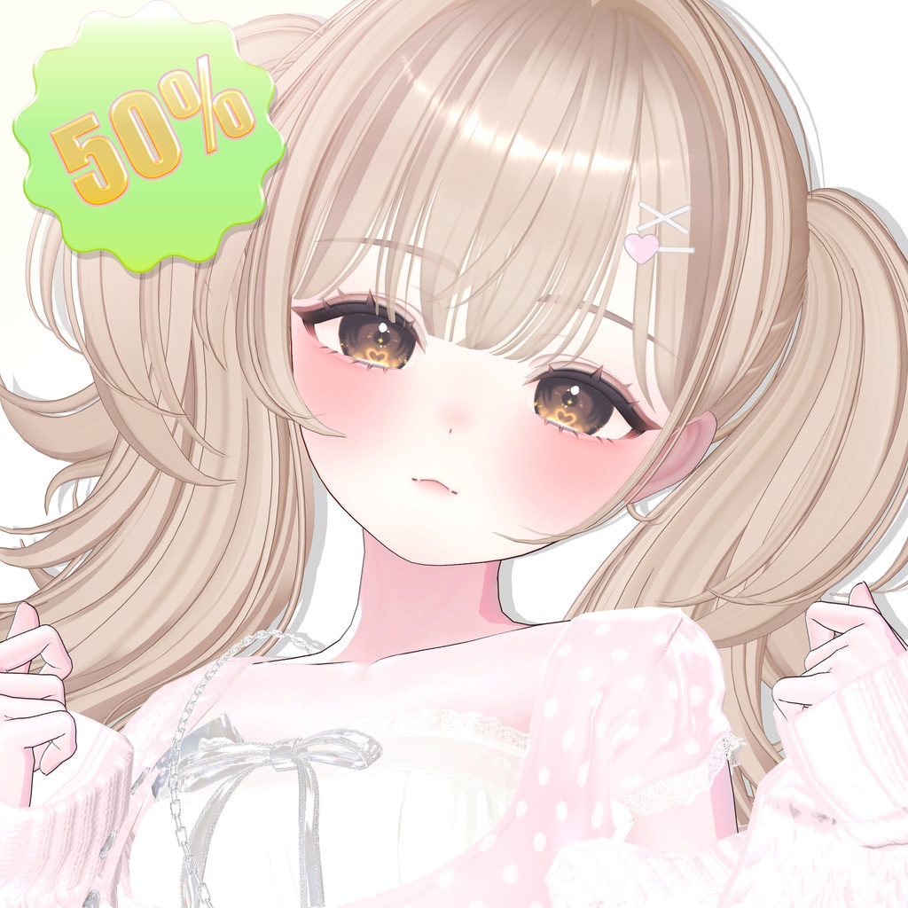 ✨10k Follower SALE✨【12アバター対応】 Mellow Twintail
