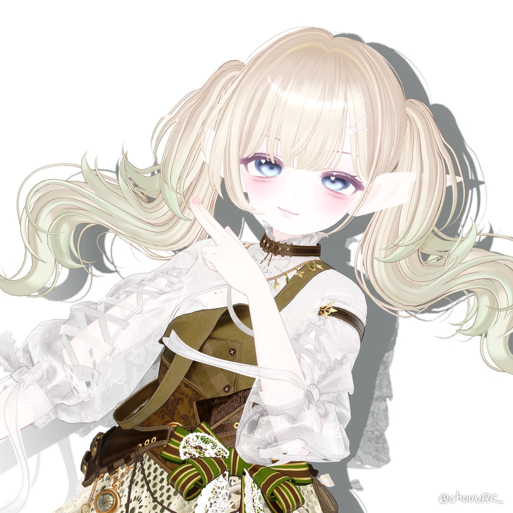 ✨30% SALE✨【12アバター対応】 Mellow Twintail
