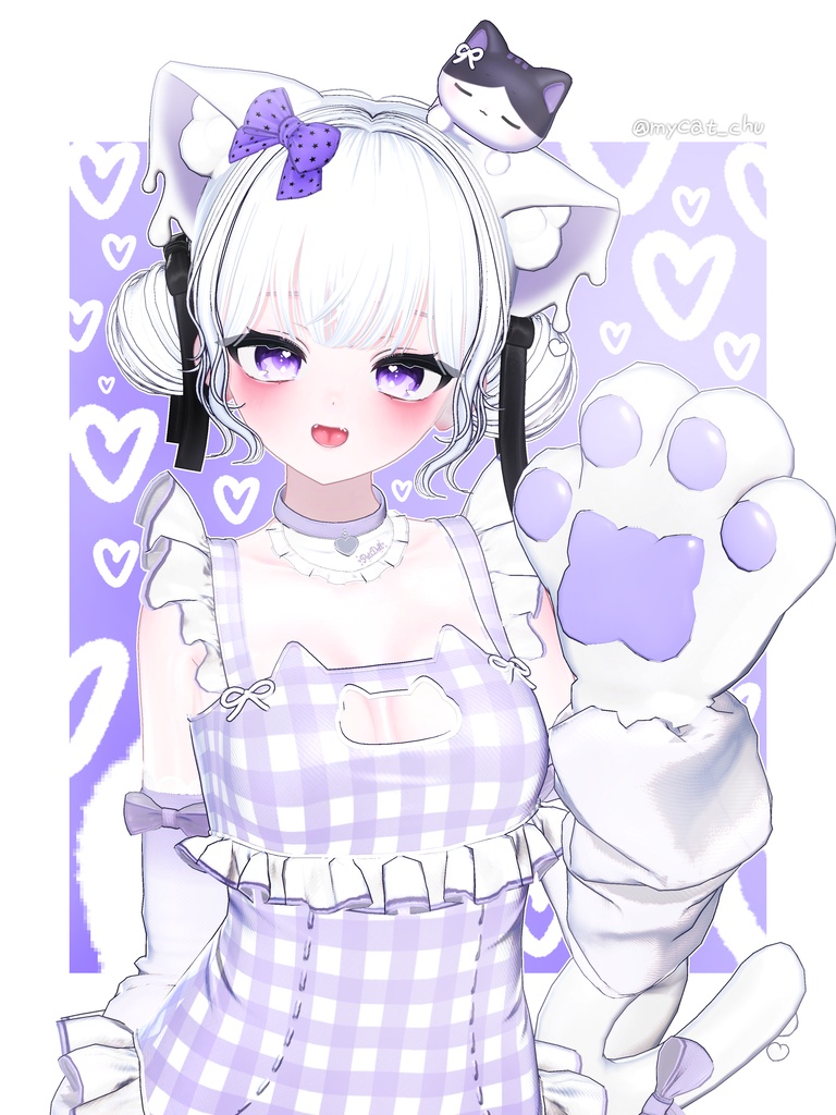 【12アバター対応】 Twin Lolipop Buns🍬