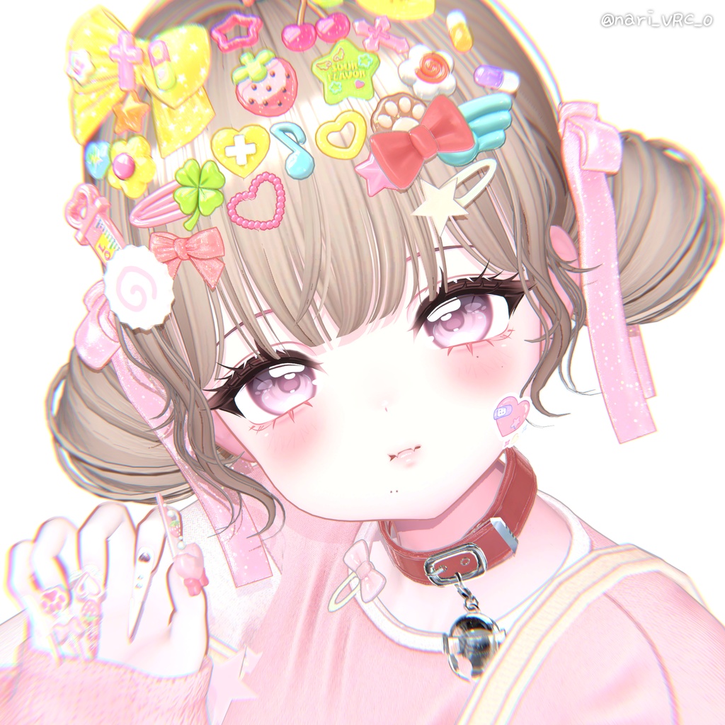【12アバター対応】 Twin Lolipop Buns🍬