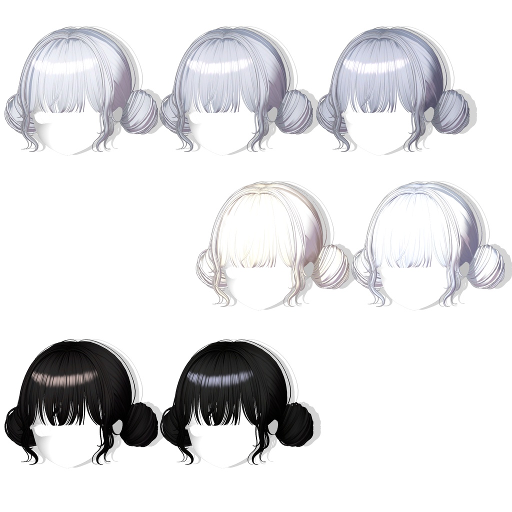 ✨30% SALE✨【12アバター対応】 Twin Lolipop Buns🍬