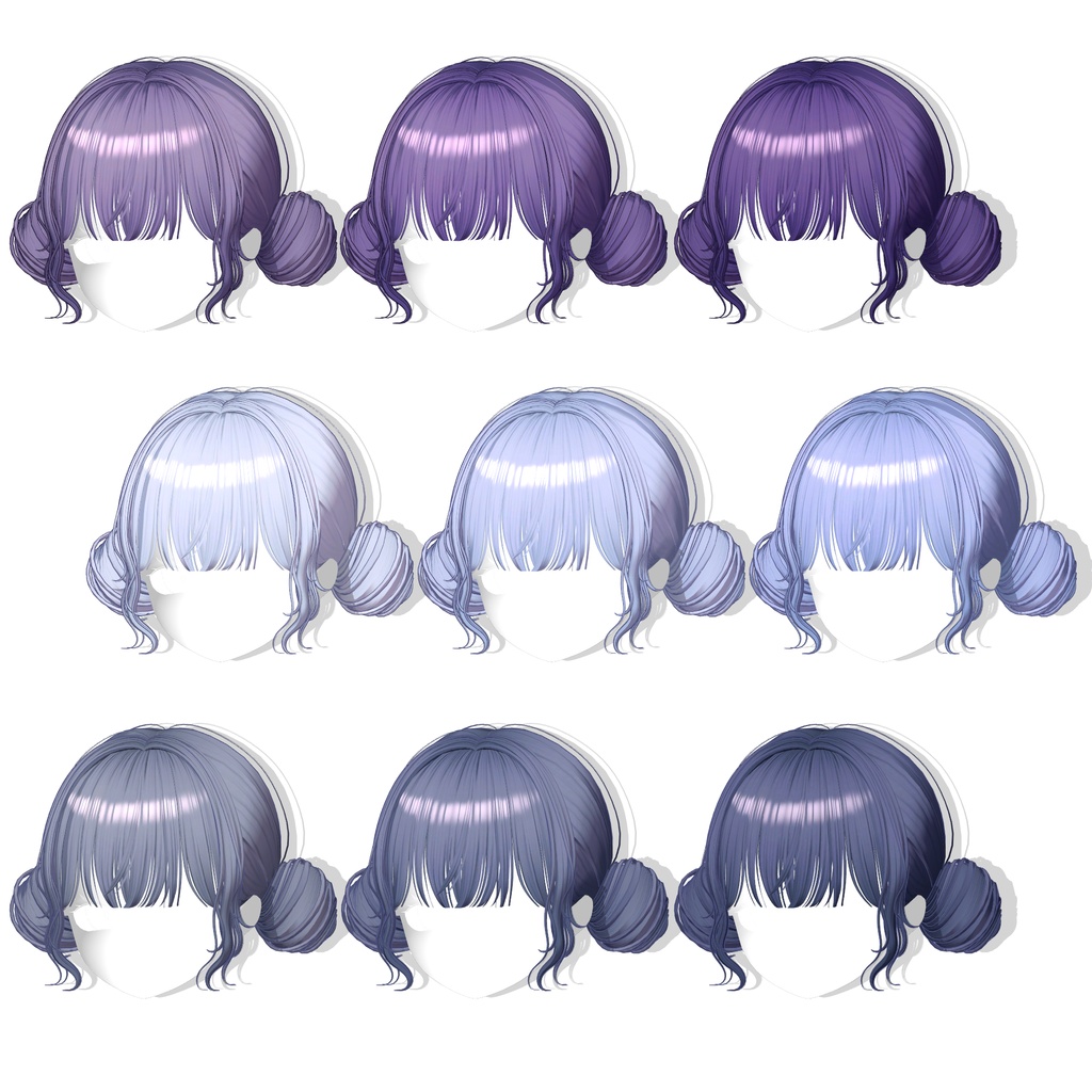 ✨30% SALE✨【12アバター対応】 Twin Lolipop Buns🍬