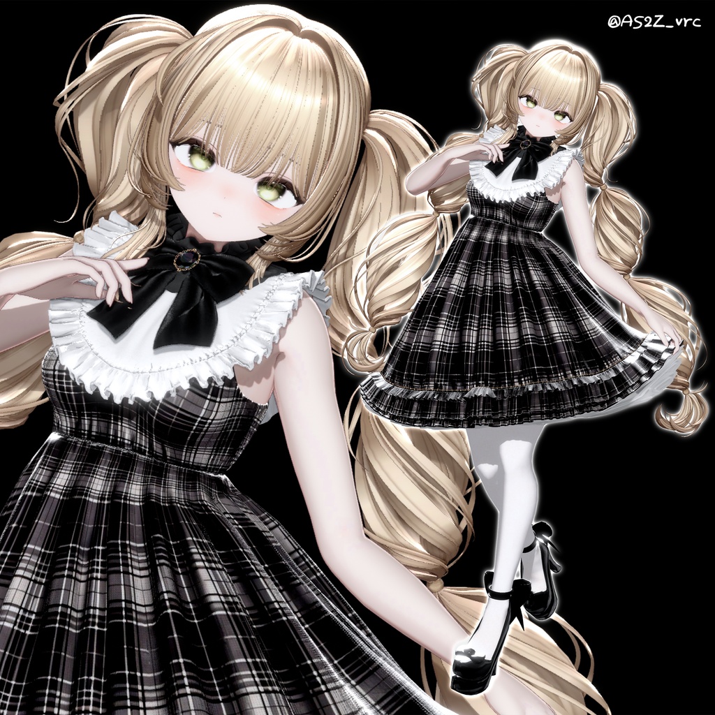 🏖️GOOD BYE SUMMER 50% SALE 【13アバター対応】 Cotton Twintail ☁️
