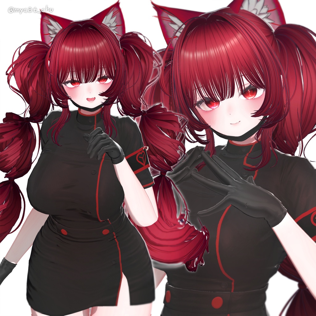 🏖️GOOD BYE SUMMER 50% SALE 【13アバター対応】 Cotton Twintail ☁️