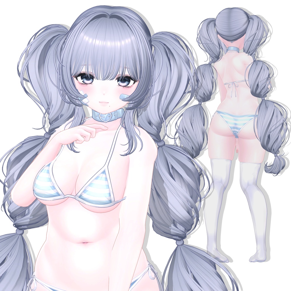 【13アバター対応】 Cotton Twintail ☁️
