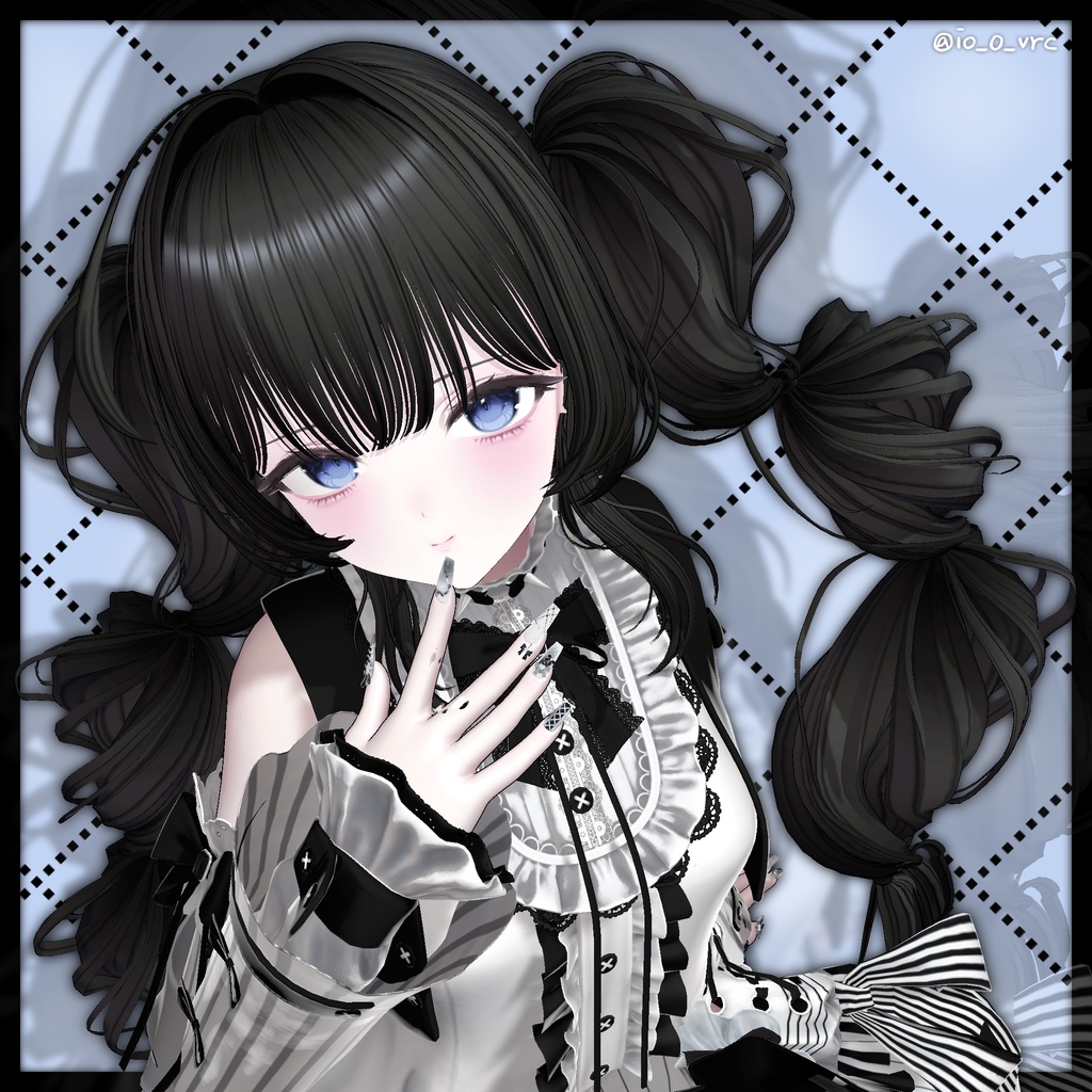 🏖️GOOD BYE SUMMER 50% SALE 【13アバター対応】 Cotton Twintail ☁️