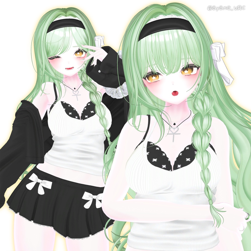 【12アバター対応】 Moonlit Hair🌖