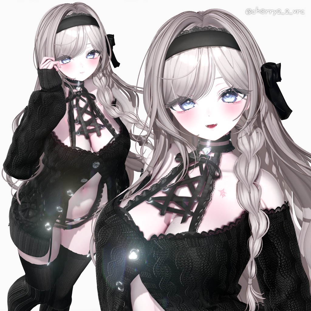 【12アバター対応】 Moonlit Hair🌖