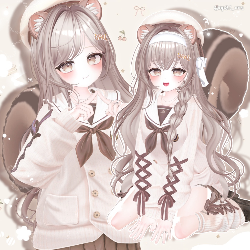 【12アバター対応】 Moonlit Hair🌖