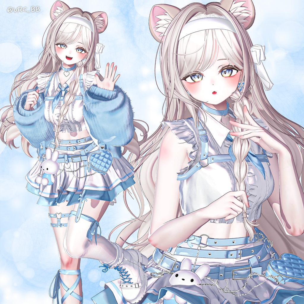 【12アバター対応】 Moonlit Hair🌖