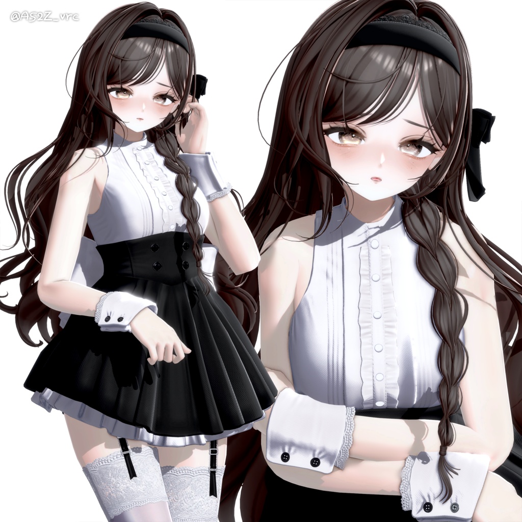 【12アバター対応】 Moonlit Hair🌖