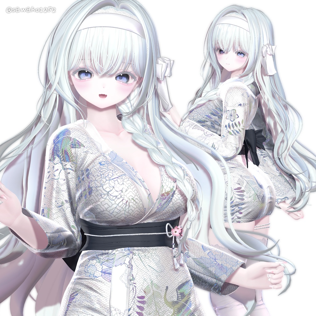 🏖️GOOD BYE SUMMER 50% SALE 【12アバター対応】 Moonlit Hair🌖