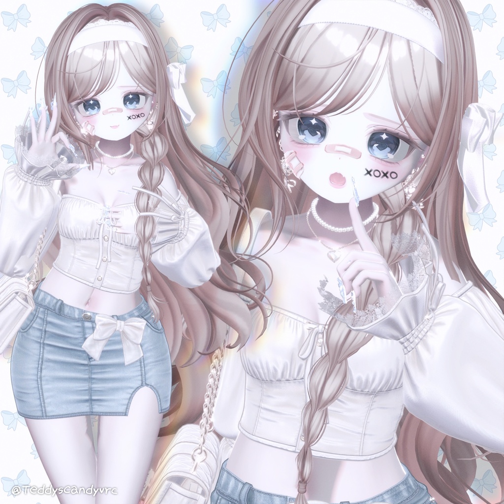 【12アバター対応】 Moonlit Hair🌖