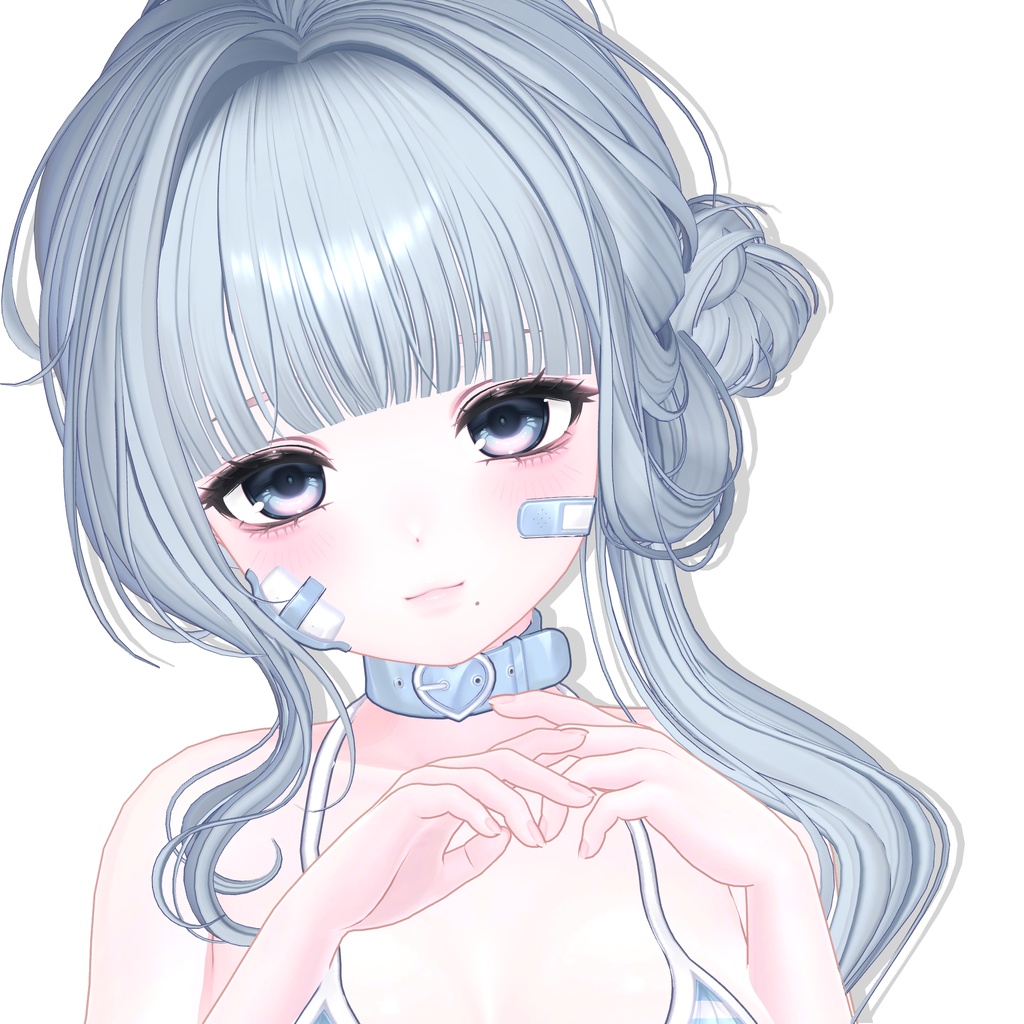 【13アバター対応】 Dainty Low Bun