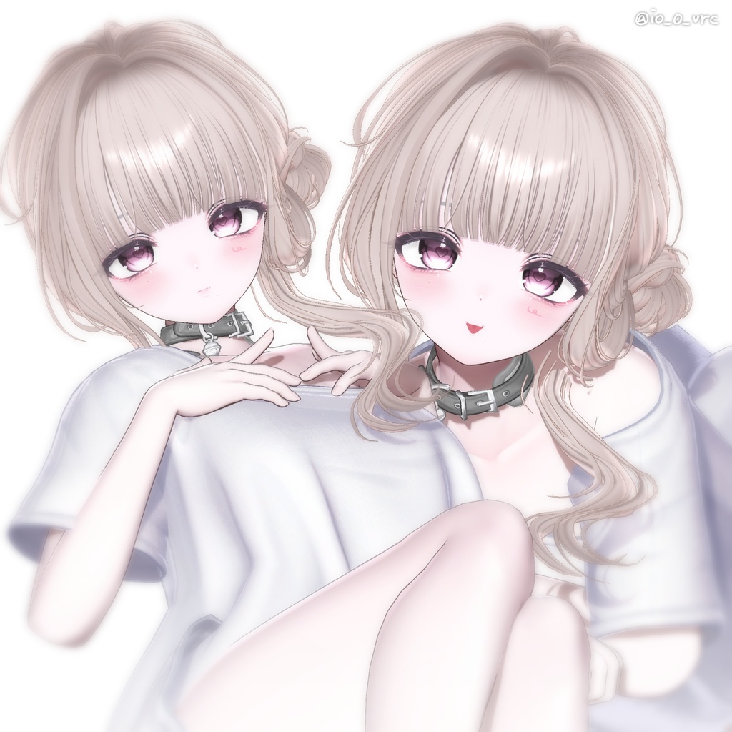 【13アバター対応】 Dainty Low Bun
