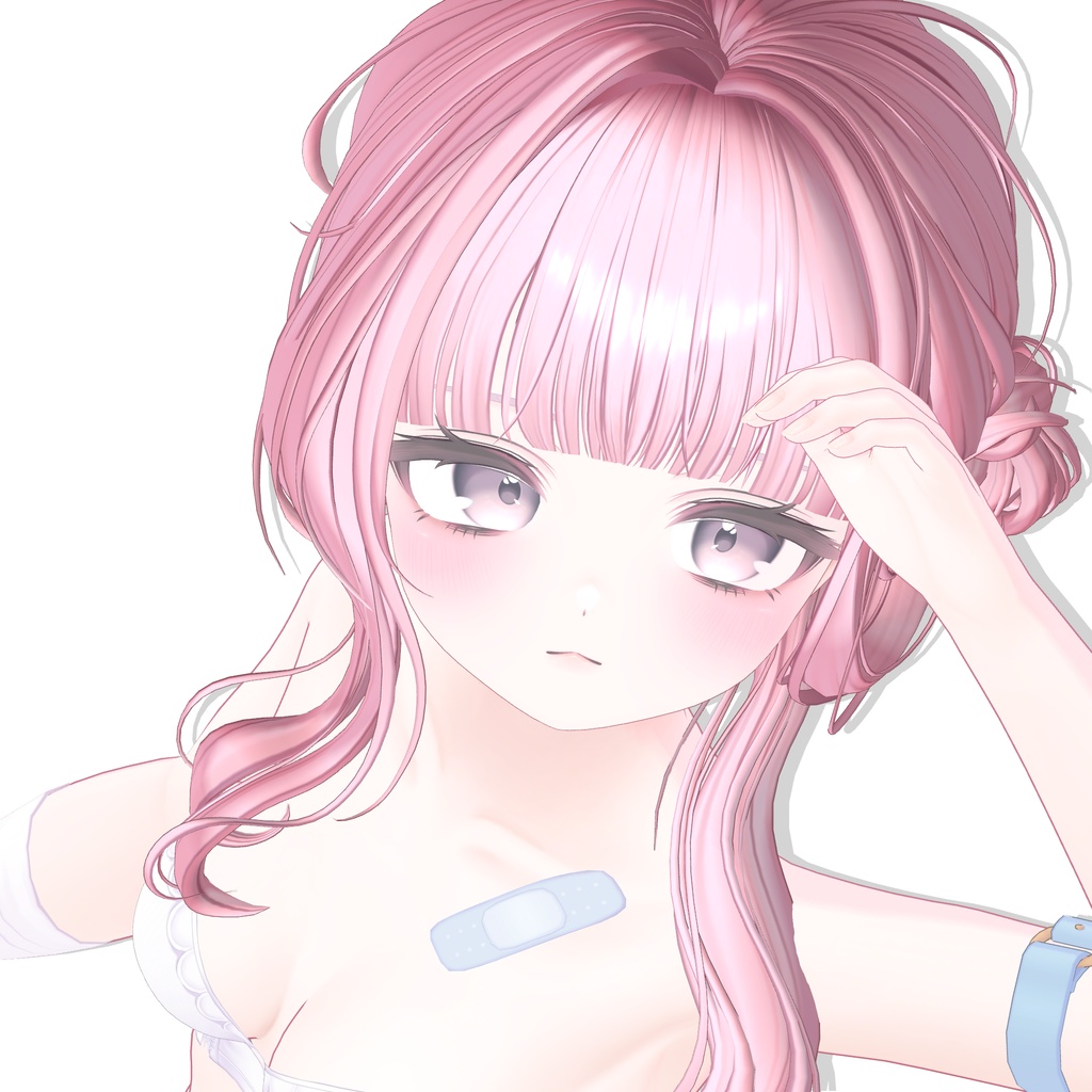 【13アバター対応】 Dainty Low Bun