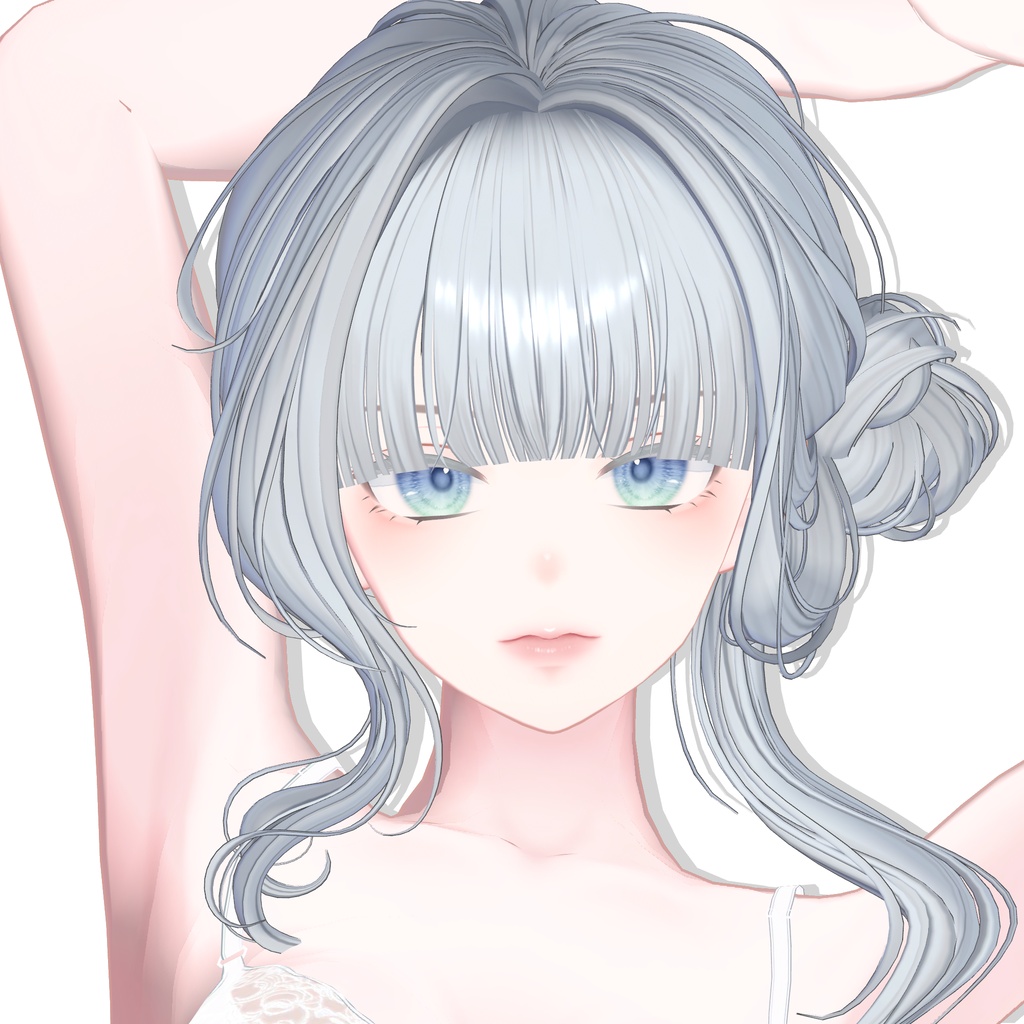 【13アバター対応】 Dainty Low Bun