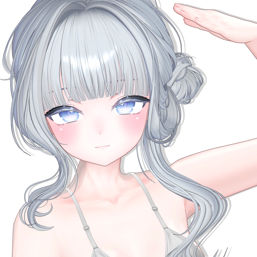 【13アバター対応】 Dainty Low Bun
