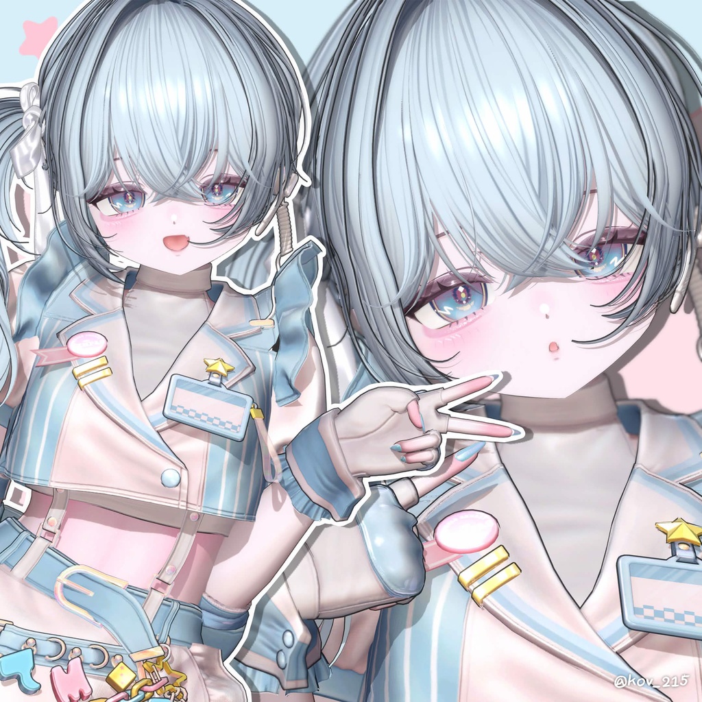 【13アバター対応】 Dolly Side Pony💗