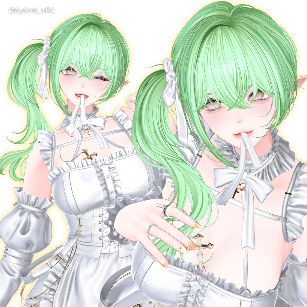 【13アバター対応】 Dolly Side Pony💗